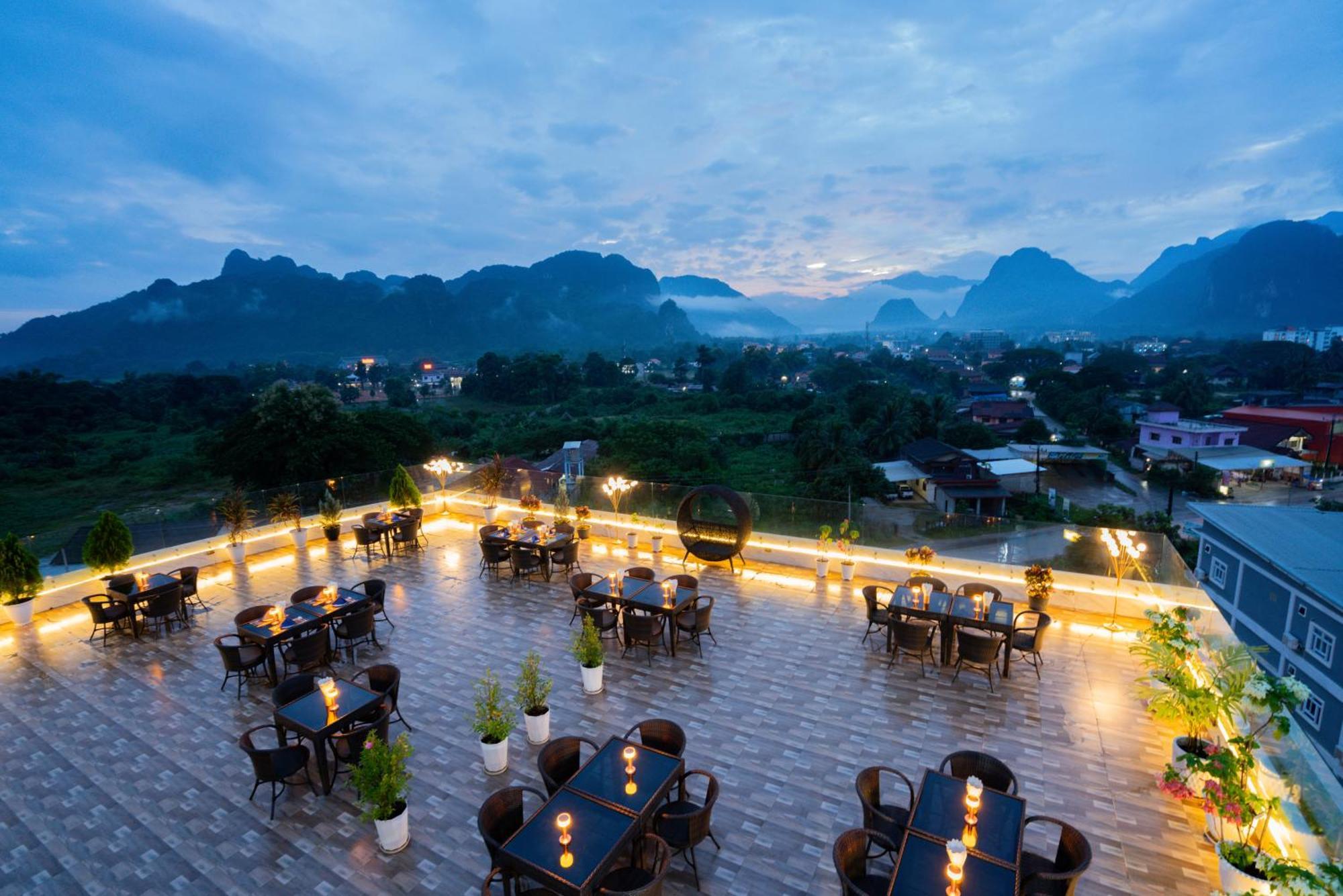 S Vangvieng Boutique Hotel Vang Vieng Eksteriør billede