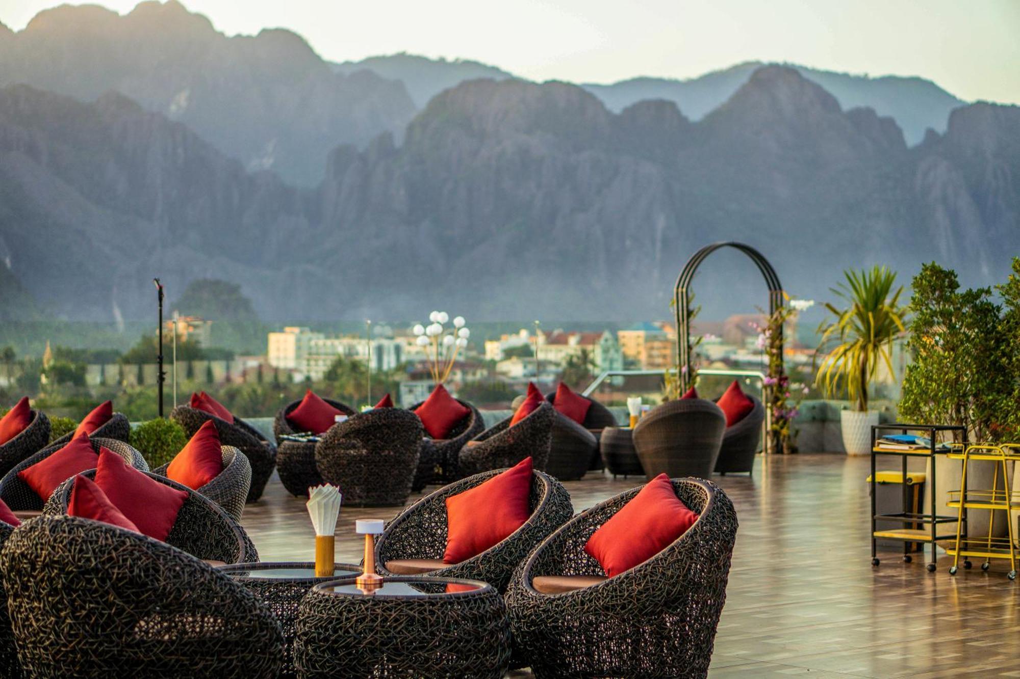 S Vangvieng Boutique Hotel Vang Vieng Eksteriør billede