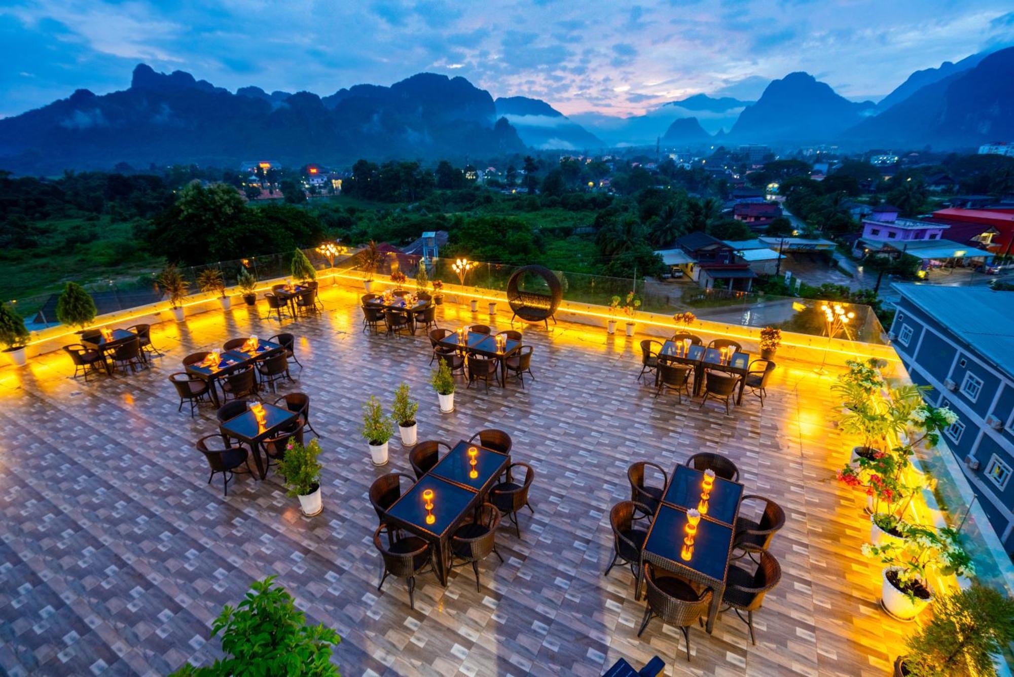 S Vangvieng Boutique Hotel Vang Vieng Eksteriør billede