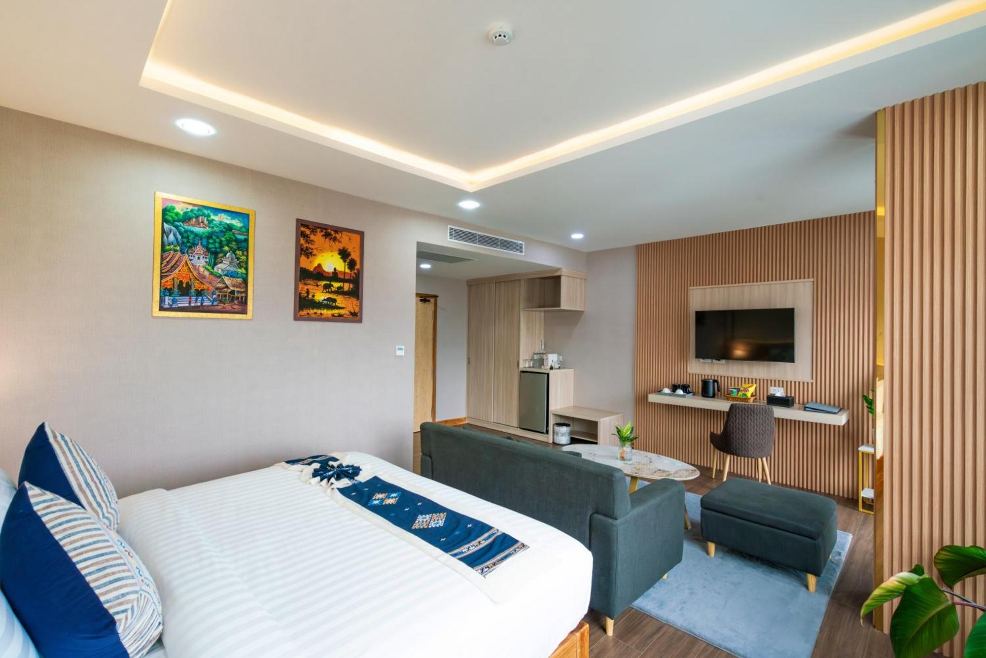 S Vangvieng Boutique Hotel Vang Vieng Eksteriør billede